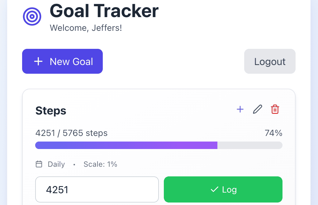 Goal Tracker
